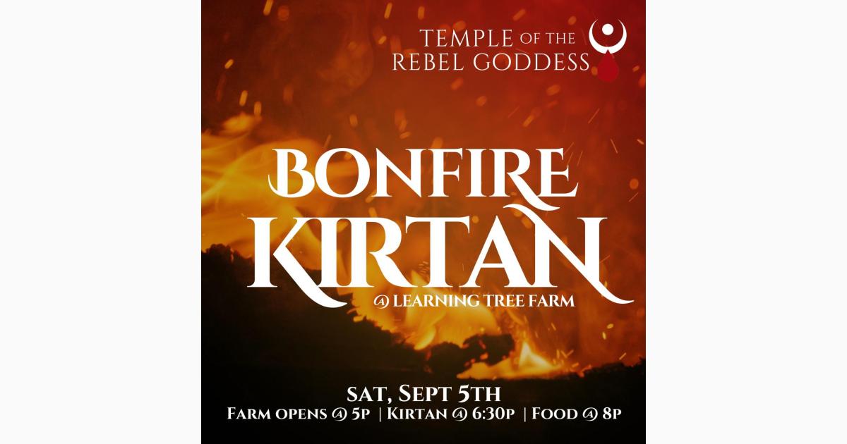 Bonfire Kirtan & Drum Circle @ Learning Tree Farm