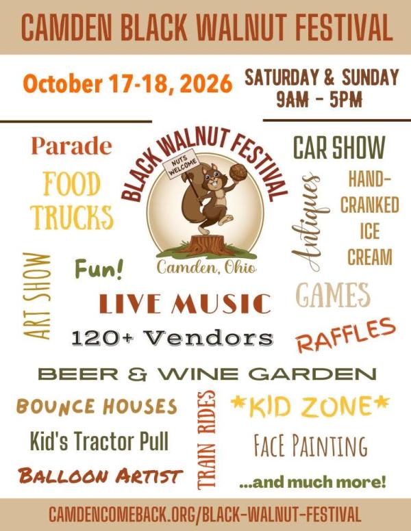 2026 Black Walnut Festival