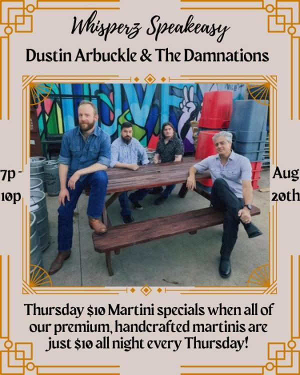 FREE Live Music from Dustin Arbuckle & The Damnations