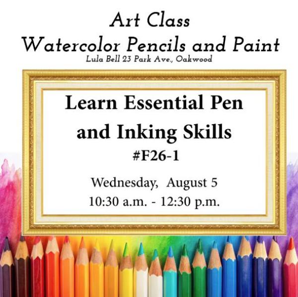 Lula Bell Art Class - Learn Essential Pen and Inking Skills