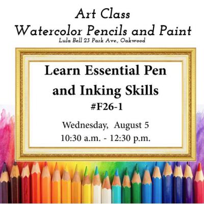Lula Bell Art Class - Learn Essential Pen and Inking Skills