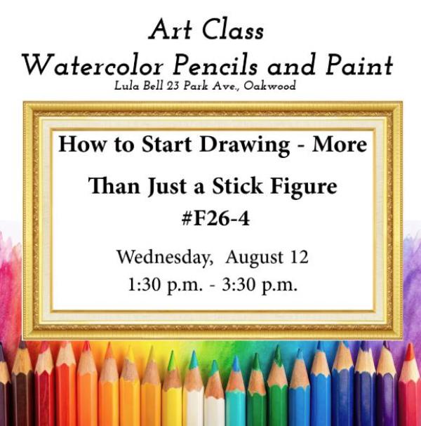 Lula Bell Art Class - How to Start Drawing - More Than Just a Stick Figure