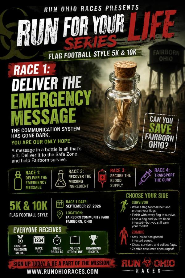Run For Your Life Series - Flag Football Style 5K & 10K