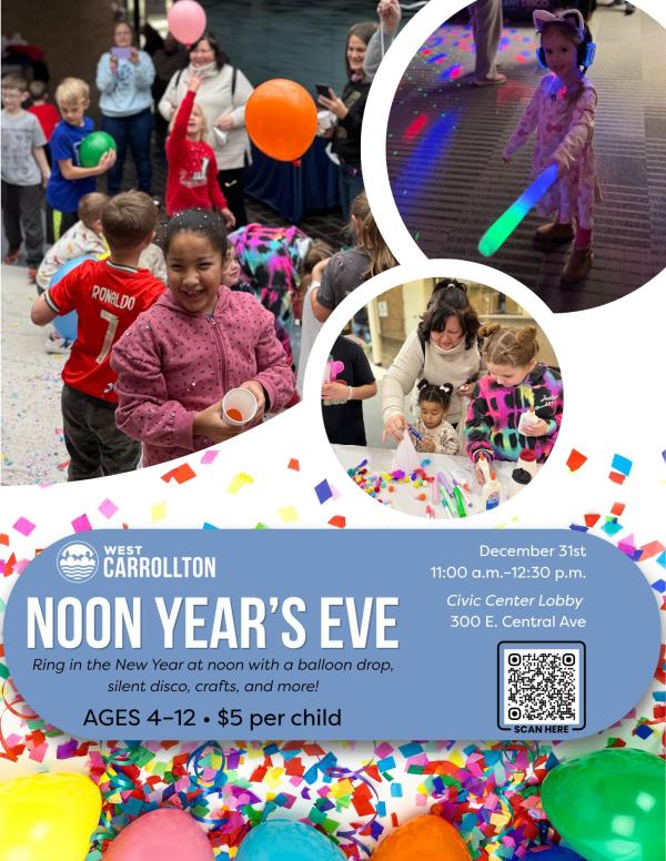 Noon Year's Eve Celebration City of West Carrollton