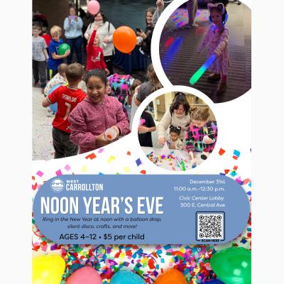 Noon Year's Eve Celebration City of West Carrollton
