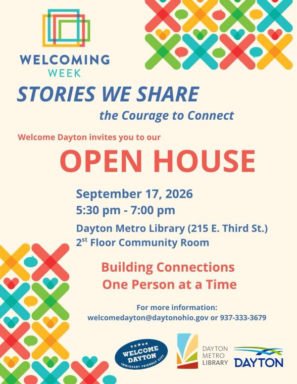 Welcoming Week Open House - Stories We Share: The Courage to Connect