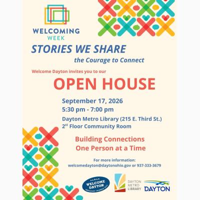 Welcoming Week Open House - Stories We Share: The Courage to Connect