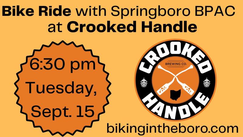 Community Bike Ride at Crooked Handle Brewing Co