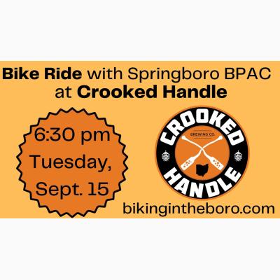 Community Bike Ride at Crooked Handle Brewing Co