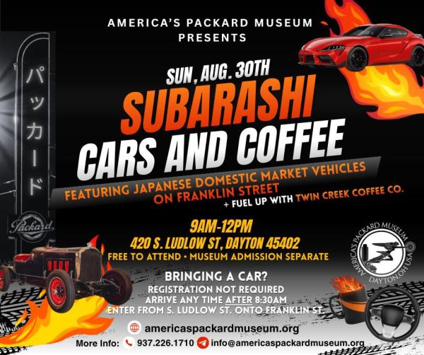 Subarashi Cars & Coffee featuring Japanese Domestic Market vehicles