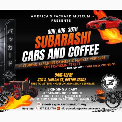 Subarashi Cars & Coffee featuring Japanese Domestic Market vehicles