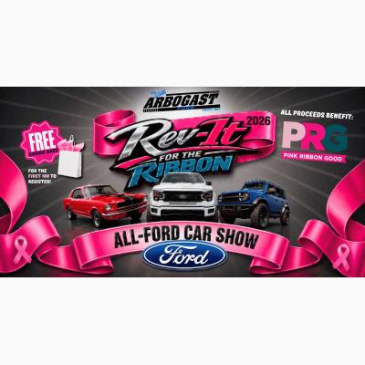 1st Annual Rev It for the Ribbon Fundraising All-Ford Car Show