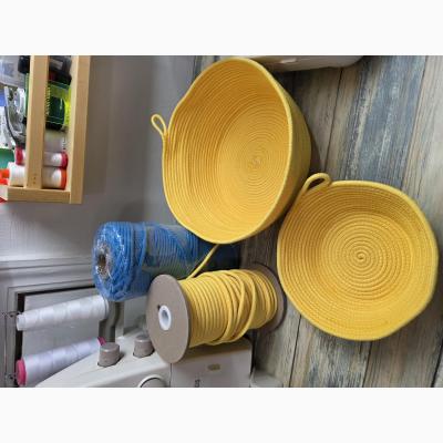 Rope Bowls - Beginner Project - Sewing Workshop
