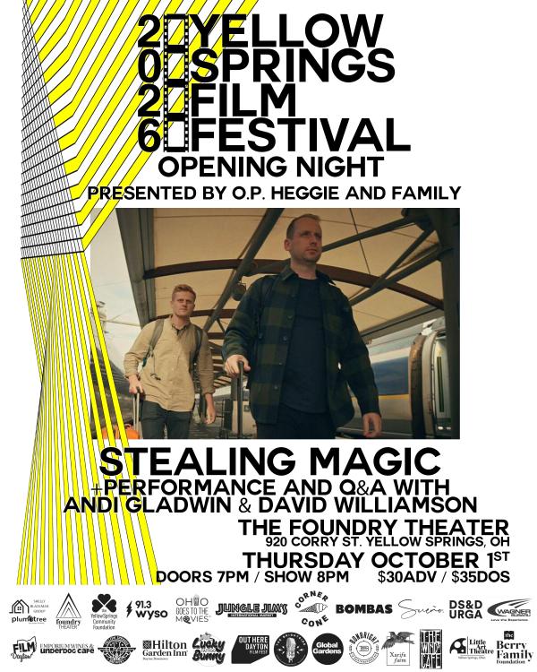 YSFF 2026 Opening Night: Stealing Magic with magicians Andi Gladwin and David Williamson