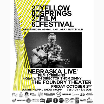 Acclaimed Bruce Springsteen Concert Film 'NEBRASKA LIVE' to screen at YSFF 2026 w/ Director THOM ZIMNY