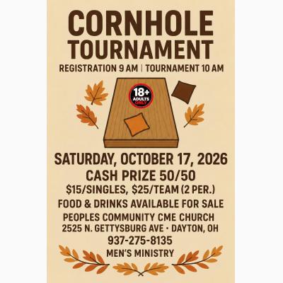 Cornhole Tournament