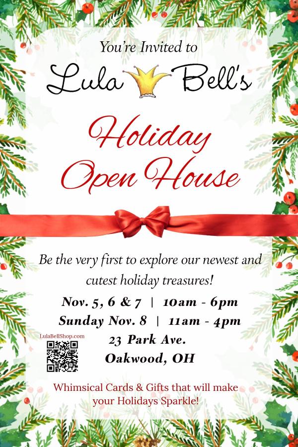 Holiday Open House at Lula Bell