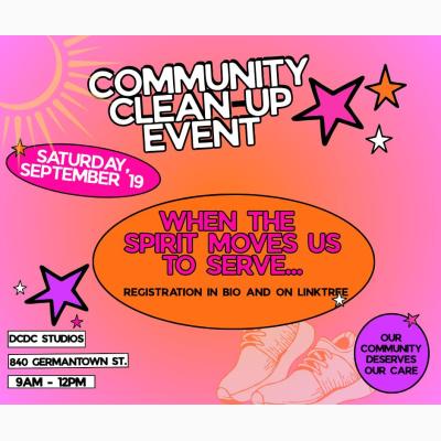 Community Clean-Up - DCDC Neighborhood