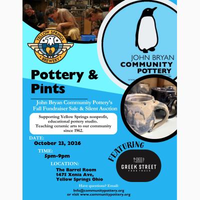 Pottery & Pints Fall Fundraiser