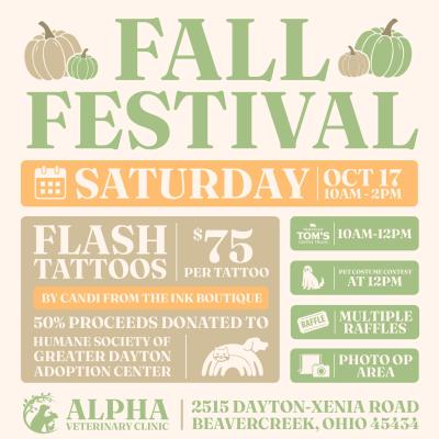 Alpha Veterinary Clinic Fall Fest