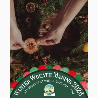 Winter Wreath making on the Farm