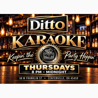Thursday Night Karaoke at Ditto's