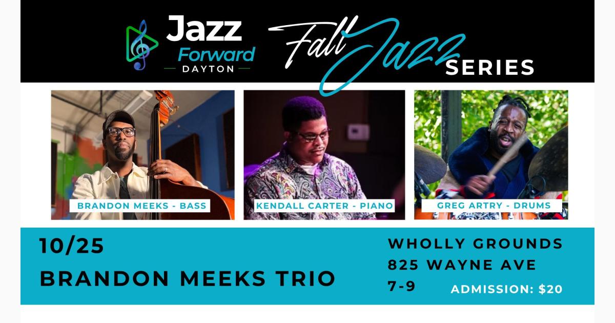 Brandon Meeks Trio - Fall Jazz Series