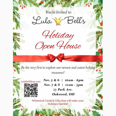 Holiday Open House at Lula Bell
