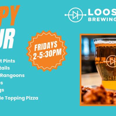 Friday Happy Hour at Loose Ends Brewing