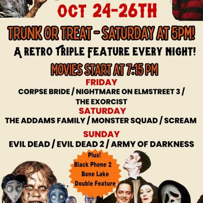 Horrorfest Weekend at The Dixie Twin Drive-In
