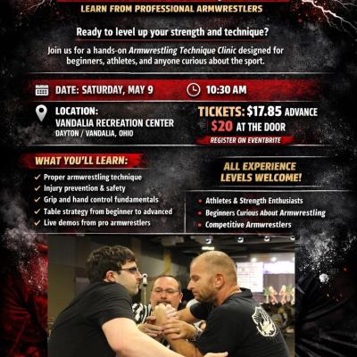 Armwrestling Technique Clinic