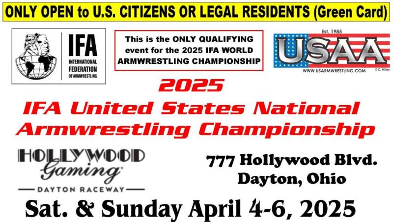 2025 IFA U.S. National Armwrestling Championship
