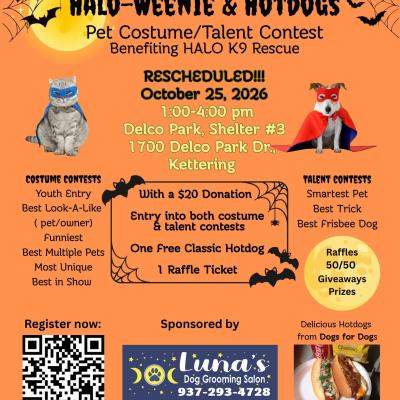 HALO-Weenie & Hotdogs Fundraiser to support Dogs in need