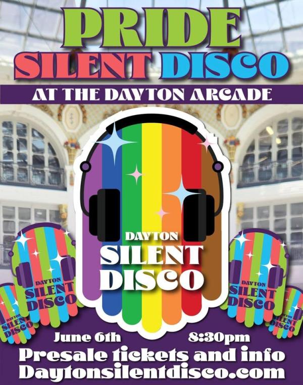 Pride Silent Disco at The Dayton Arcade