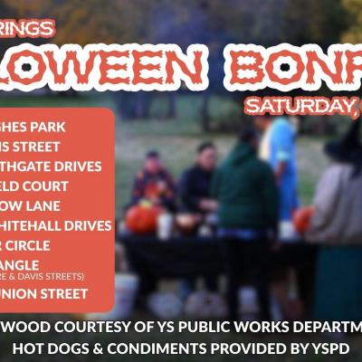 Yellow Springs Halloween Bonfires