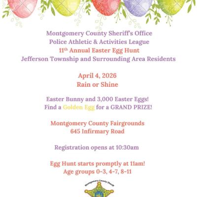 Montgomery County Sheriffs Office Easter Egg Hunt