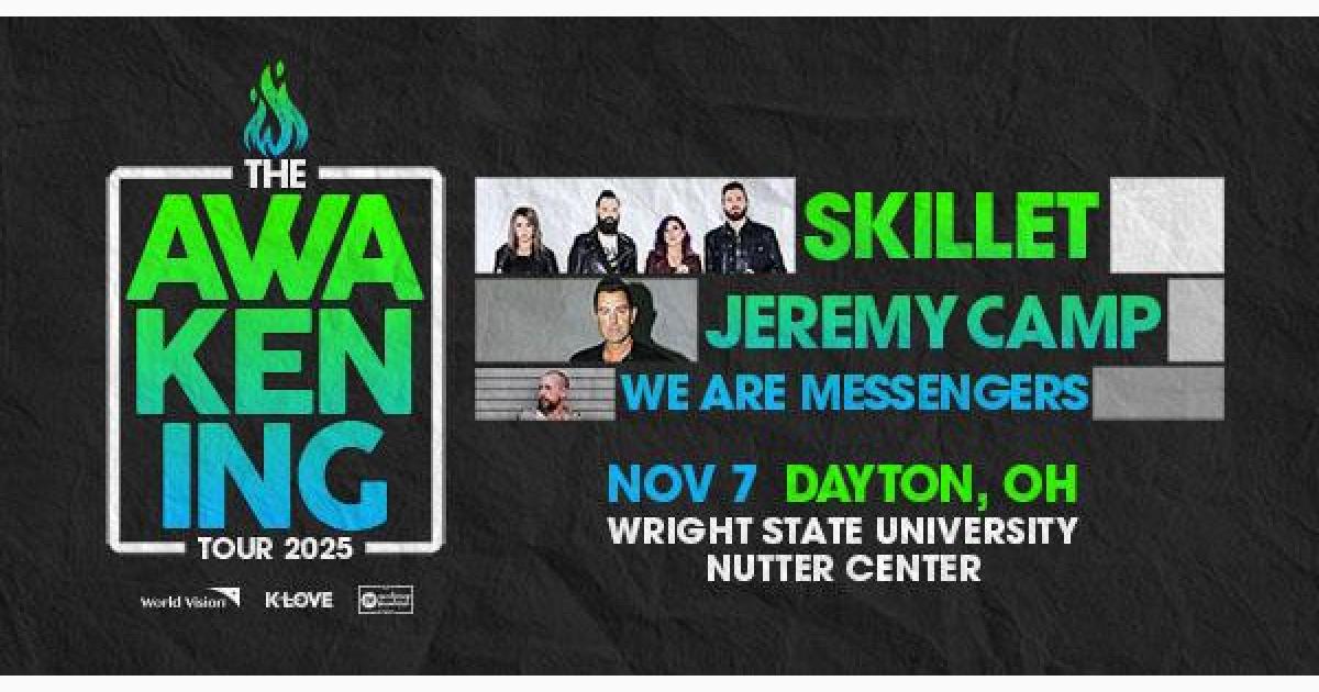 Skillet, Jeremy Camp, and We Are Messengers - The Awakening Tour