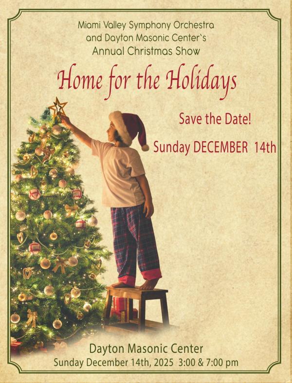 Home For The Holidays with the Miami Valley Symphony Orchestra