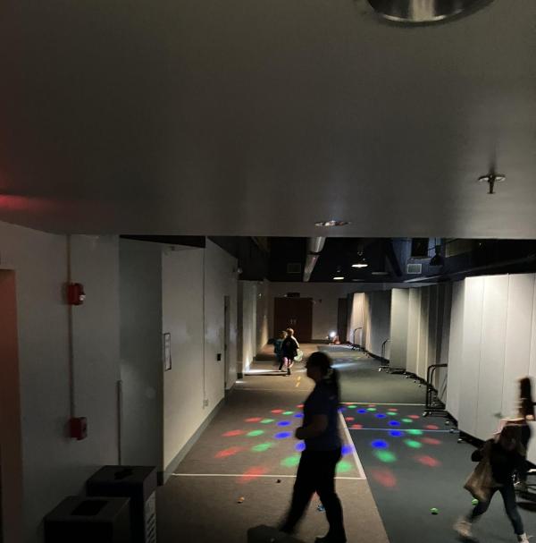 Indoor Flashlight Egg Hunts in RecPlex West.