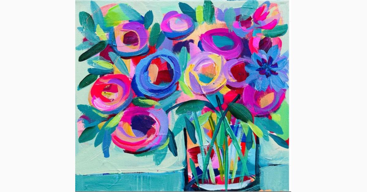 Mother's Day Paint and Pints Class - Bock Family Brewing
