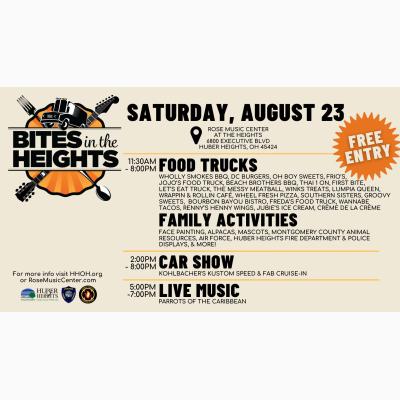 Bites in the Heights at Rose Music Center