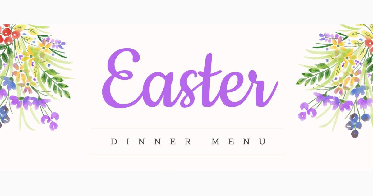 Easter Menu: Rip Rap Roadhouse at the Flats