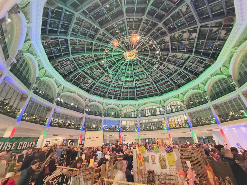 Holly Days Christmas shopping event at the Arcade