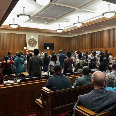 New Americans Welcomed in Dayton at Naturalization Ceremony