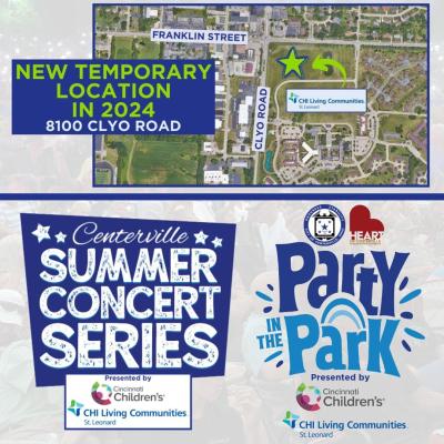 2024 Summer Concert Series and Party at the Park in Centerville