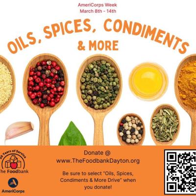 Help Spice Up Dayton: Donate Cooking Oils and Seasonings This Week
