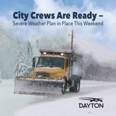 Dayton prepares for winter storm; Residents urged to limit travel