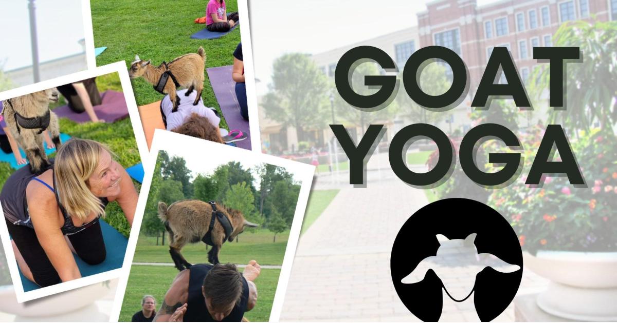 Goat Yoga at The Greene
