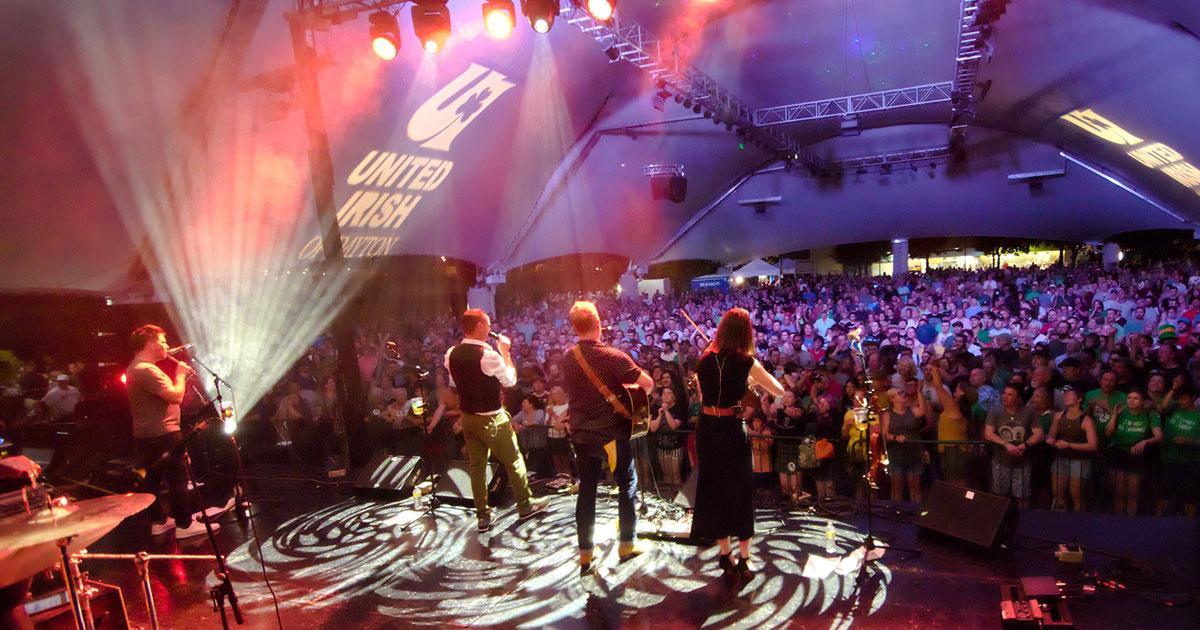 Gaelic Storm performing at Celtic Festival