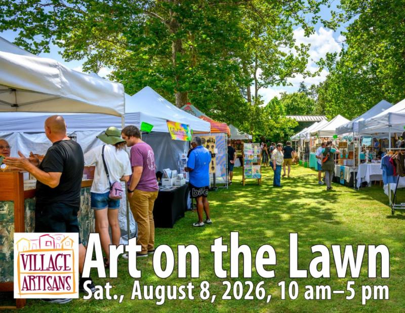 Village Artisans presents Art on the Lawn